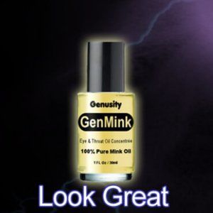 GenMink - 100% Mink Oil - Daily Serum for Your Face and Neck